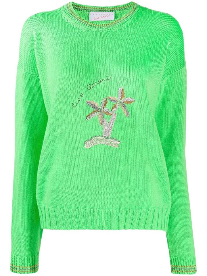 Giada Benincasa Ciao Amore Jumper - Green