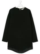 Andorine Zipper Dress - Black