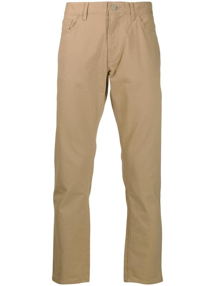 Michael Kors Collection Straight-leg Chinos - Neutrals