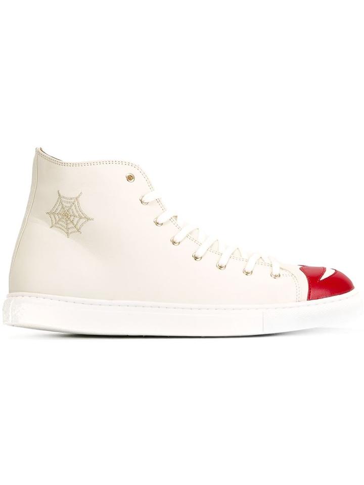 Charlotte Olympia 'kiss Me' Hi-top Sneakers