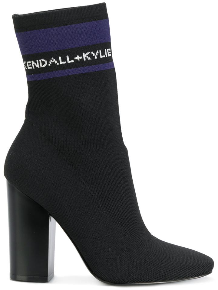 Kendall+kylie Tronchetto Boots - Black