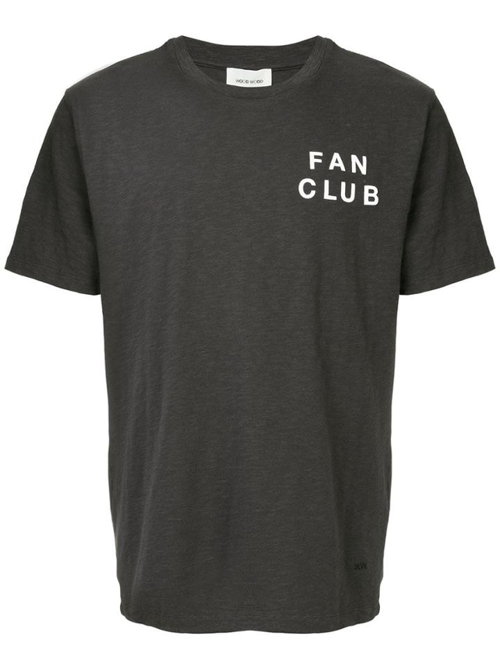 Wood Wood Fan Club T-shirt - Black
