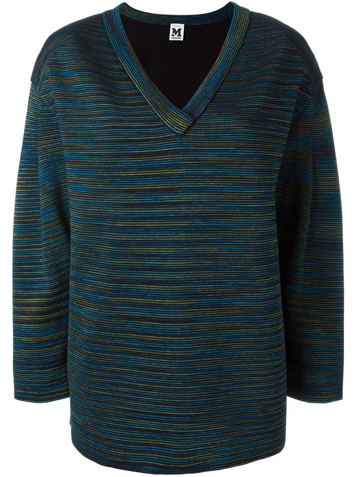 M Missoni V-neck Jumper, Women's, Size: Small, Polyamide/viscose/wool