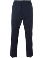 Pence Slim-fit Trousers, Men's, Size: 50, Blue, Virgin Wool