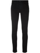Ag Jeans Skinny Cropped Jeans, Women's, Size: 31, Black, Viscose/cotton/polyester/spandex/elastane