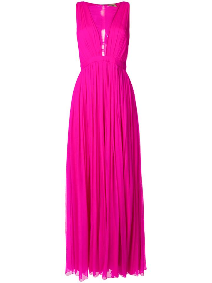 No21 Sleeveless Gown - Pink & Purple