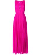 No21 Sleeveless Gown - Pink & Purple