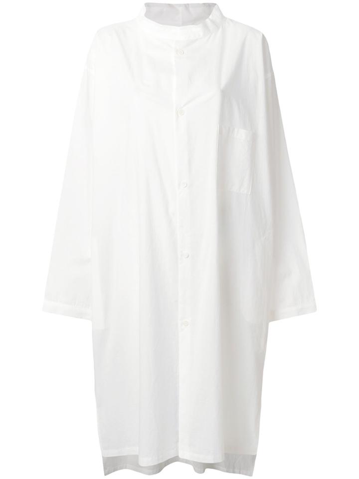 Y's Poplin Dress - White