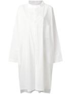 Y's Poplin Dress - White