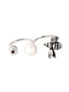 Maria Teresa Sottile Bee Double Ring