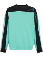 Martine Rose Collapsed Crew Neck Sweatshirt - Green