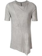 Masnada Asymmetric T-shirt - Grey