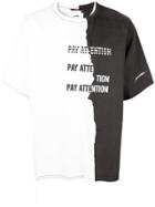 Indice Studio Slogan T-shirt - White