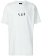 Paura Oversized Logo T-shirt - Green