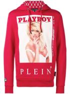 Philipp Plein Philipp Plein X Playboy Cover Hoodie - Red