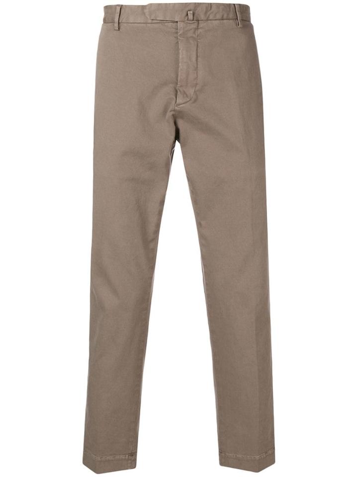 Dell'oglio Slim-fit Trousers - Neutrals
