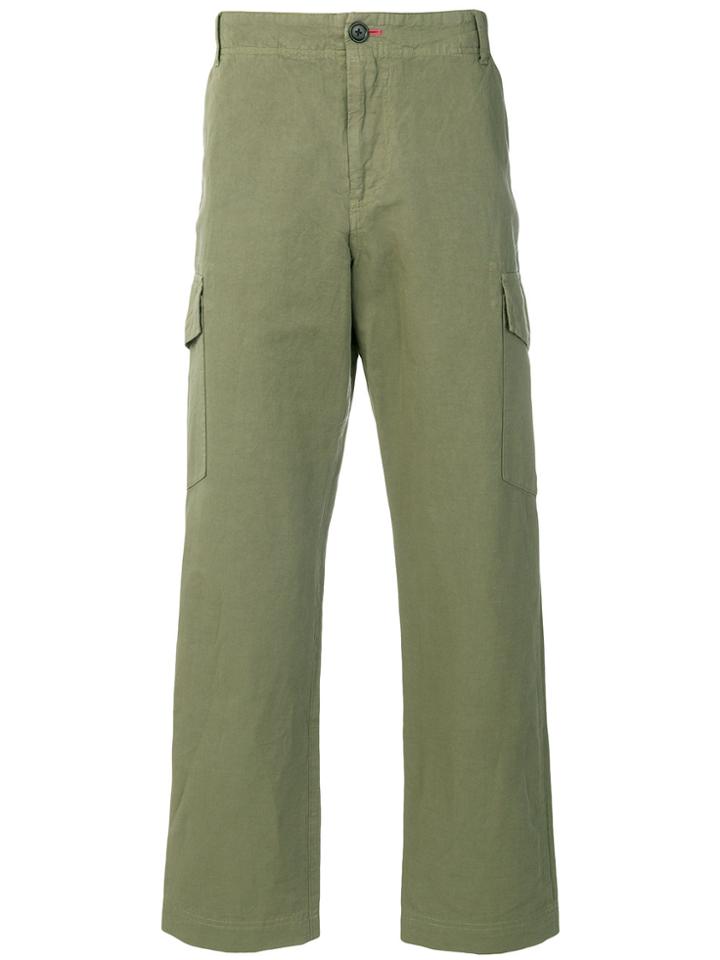 Ps By Paul Smith Straight-leg Trousers - Green