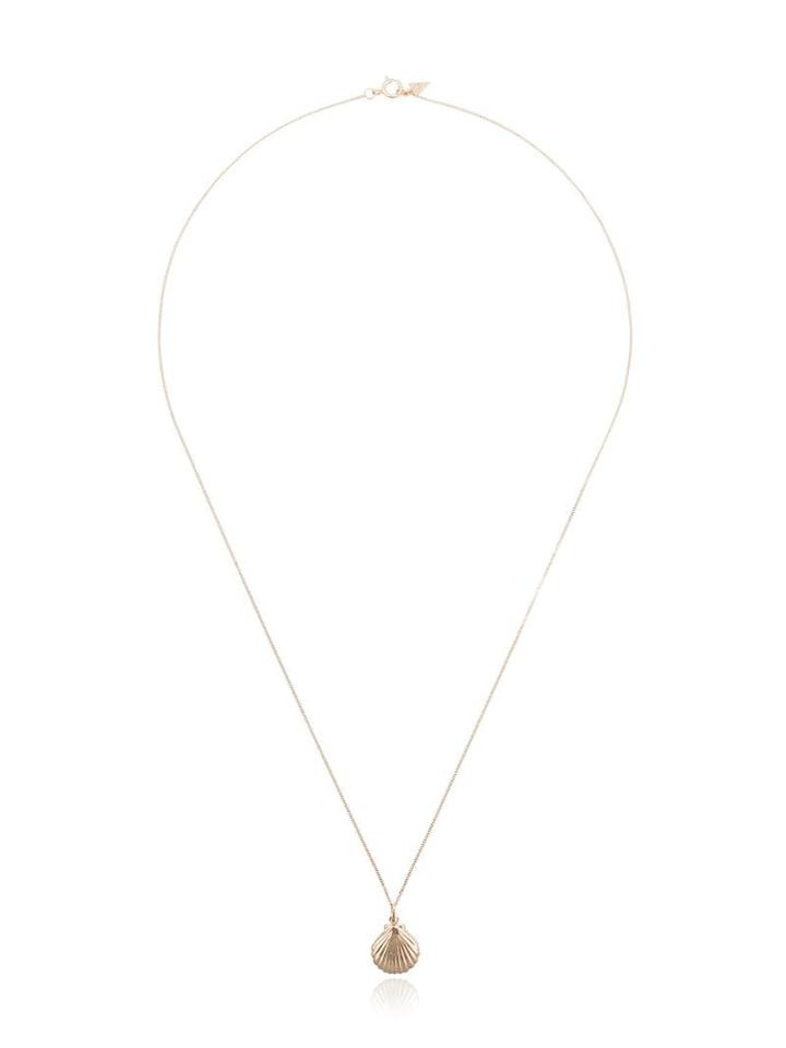 Loren Stewart 14k Yellow Gold Birth Of Venus Shell Necklace