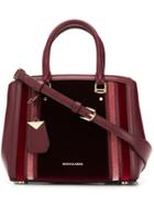 Michael Michael Kors Stripe Tote Bag - Red