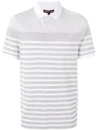 Striped Polo Shirt - Men - Cotton - L, Grey, Cotton, Michael Michael Kors