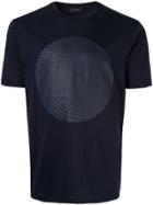 D'urban Sphere Print T-shirt - Blue