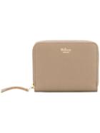 Mulberry Small Zip Around Purse, Women's, Nude/neutrals, Leather