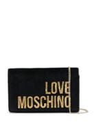 Love Moschino Logo Cross-body Bag - Black