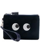 Anya Hindmarch 'eyes' Clutch Bag - Blue