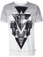 Philipp Plein Arizona T-shirt, Men's, Size: Xxl, White, Cotton