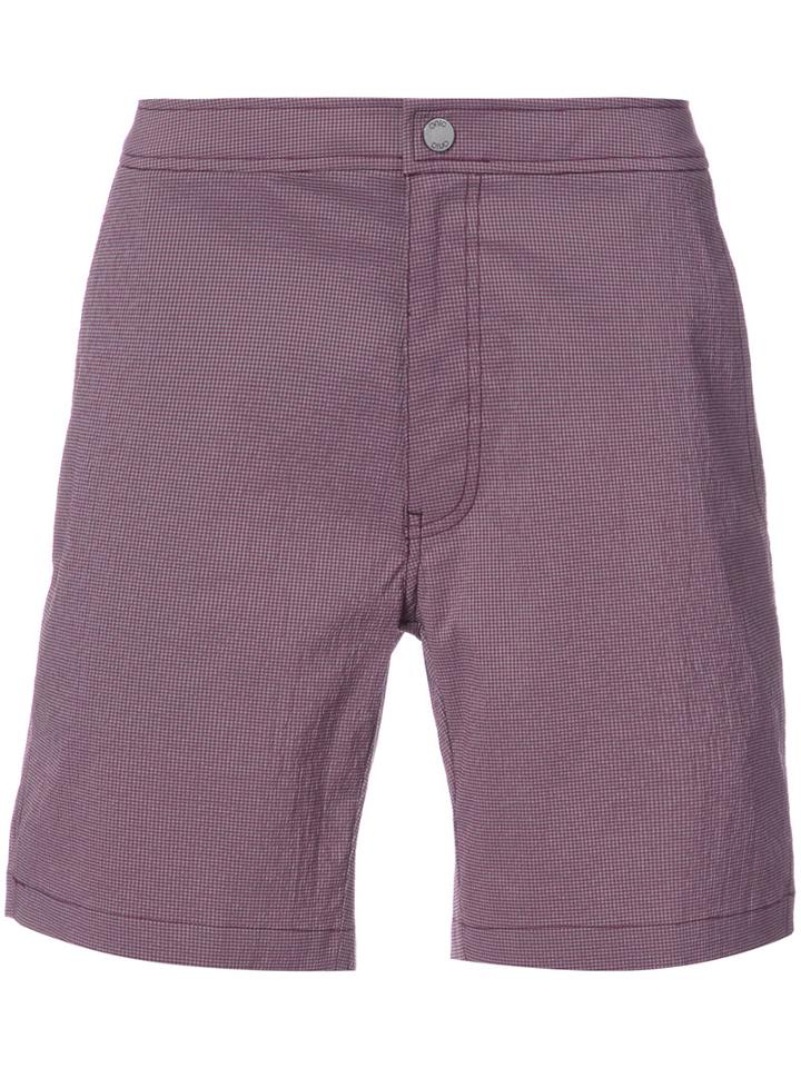 Onia - Calder Swim Shorts - Men - Nylon/polyester/spandex/elastane - 34, Red, Nylon/polyester/spandex/elastane