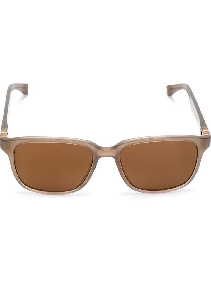 Mykita 'thompson' Sunglasses, Adult Unisex, Brown, Acetate