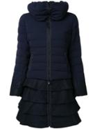 Guild Prime Layered Padded Coat, Women's, Size: 3, Blue, Polyester/polyurethane/rayon