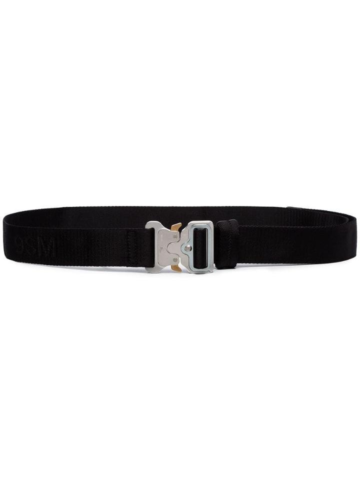 1017 Alyx 9sm Rollercoaster Logo-engraved Belt - Black