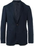 Tonello Classic Blazer, Men's, Size: 48, Blue, Viscose/cashmere/virgin Wool