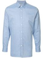 Gieves & Hawkes Chambray Shirt - Blue
