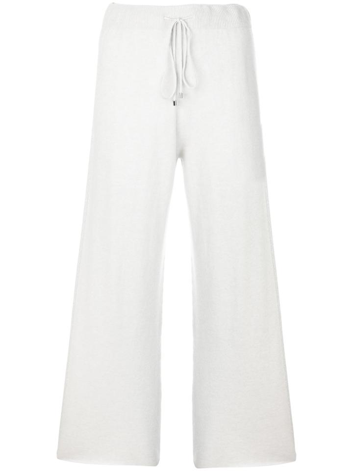 Fabiana Filippi Drawstring-waist Trousers - Grey
