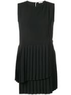 P.a.r.o.s.h. Sleeveless Shift Mini Dress - Black
