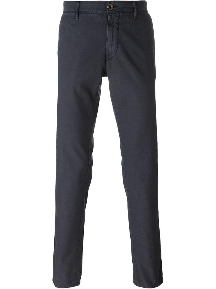 Incotex Denim Trousers, Men's, Size: 30, Blue, Cotton/polyester/spandex/elastane