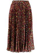 La Doublej Midi Soleil Skirt - Red