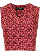 Olympiah Papa Cropped Top - Red
