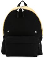 Raf Simons Oversized Colour Block Backpack - Black