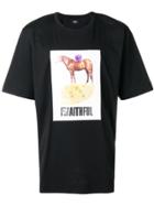 Fendi Graphic Print T-shirt - Black
