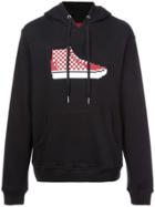 Mostly Heard Rarely Seen 8-bit Hi-top Print Hoodie - Black