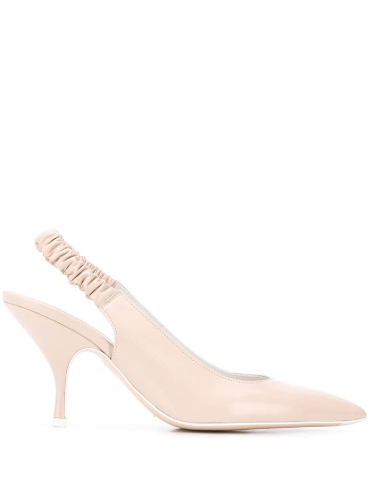 Bottega Veneta Slingback Pumps - Neutrals
