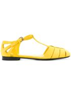 Church's T-bar Sandals - Yellow & Orange