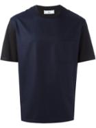 Ami Alexandre Mattiussi Wide Sleeve T-shirt, Men's, Size: Xs, Black, Cotton/wool