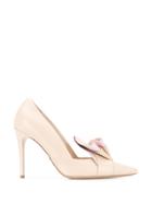 Delpozo Classic Pumps With Ruffle Detail - Neutrals