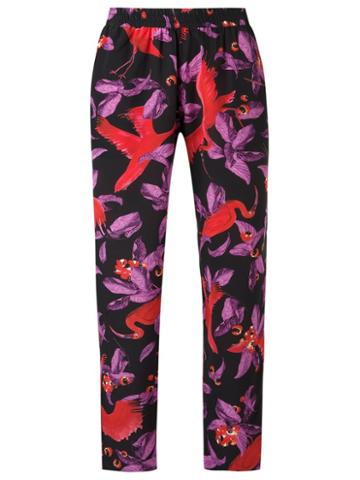 Isolda Silk Printed Trousers