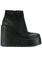 Marsèll Wedge Ankle Boots - Black