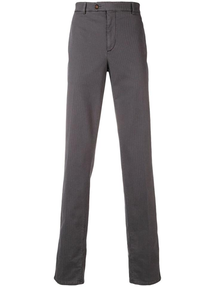 Brunello Cucinelli Regular Tailored Trousers - Grey